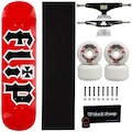 Skate Flip Montado 8.0 Maple Original Truck Stick 139 Next 57mm Abec 15 PRETO