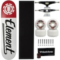 Skate Element Montado Maple Stick 139 Profissional Next 57mm PRETO