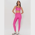 Top Fitness Body For Sure Alça Reta Liso Fusion - Feminino ROSA ESCURO