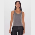 Camiseta Regata Body For Sure Lisa Cozy - Feminina CINZA