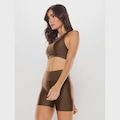 Bermuda Body For Sure Lisa Basic Colors - Feminina BEGE