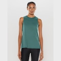 Camiseta Regata Body For Sure Vazada Essentials Colors - Feminina VERDE ESCURO