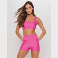 Top Nadador Body For Sure Liso Fusion - Feminino ROSA ESCURO