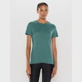 Camiseta Manga Curta Body For Sure Lisa Essentials Colors - Feminina VERDE ESCURO