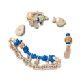 Jibbitz Crocs Amuletos Boho Pack com 5 Peças - Unissex BRANCO