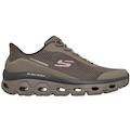 Tênis Masculino Skechers Glide Step Sole Glover Peak CASTANHO