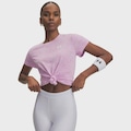 Camiseta de Treino Under Armour Tech Pixelate - Feminina ROSA