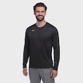 Camiseta Manga longa Mizuno Energy 2.0 Masculina PRETO