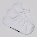 Kit 3 Pares de Meia Cano Invisível Converse Unissex BRANCO