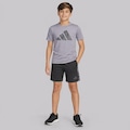 Conjunto Infantil adidas Train Camo II CINZA