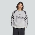 Blusão de Moletom adidas Malha House Of Tiro Masculino BRANCO