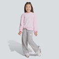 Agasalho adidas Seasonals Ruffles Sweatset Infantil ROSA