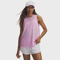 Camiseta Regata de Treino Under Armour Tech Tank Solid - Feminina ROSA