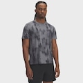 Camiseta de Corrida Under Armour Lunch Elite Masculina CINZA