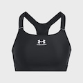 Top de Treino Under Armour HeatGeat High Feminino PRETO