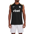 Camiseta Regata do Botafogo Treino 2026/27 Jogador Mizuno Masculina PRETO