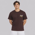 Camiseta Puma Graphic Lockerrom Boxy Tee Masculina MARROM