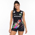 Camiseta Regata do Brasil Vôlei Volt Meninas Super Poderosas 2026 - Feminina PRETO
