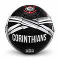 Bola de Futebol do Corinthians Sportcom Estádios Oficial PRETO