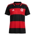Camisa do Flamengo adidas 2026 Uniforme 1 Torcedor - Masculina VERMELHO/PRETO