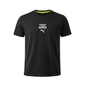 Camiseta Puma Aston Martin Essential Logo Tee - Masculina PRETO