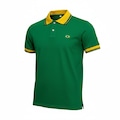 Camisa Polo do Brasil Piquet Olden Sports - Masculina VERDE