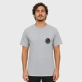 Camiseta Rip Curl Front Wettie Passage Icon Masculina CINZA