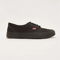 Tênis Unissex Redley Originals Monocromo Cano Baixo PRETO