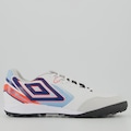 Chuteira Society Adulto Umbro Pro 5 Bump Club II BRANCO
