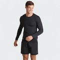 Camiseta Lupo Sport Manga Longa Proteção UV 50+ Masculina PRETO