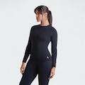 Camiseta Térmica Manga Longa Lupo Warm Feminina PRETO