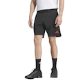 Short adidas Flamengo Tiro Travel Masculino PRETO
