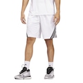 Bermuda adidas Legends 3-Stripes Masculina BRANCO