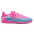 Chuteira Futsal Infantil Puma Future 9 Play IT ROSA/AZUL