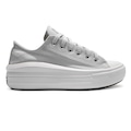 Opção de cor CINZA/BRANCO de Tênis Feminino Converse All Star Chuck Taylor Move Cetim