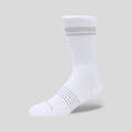 Meia Cano Médio New Balance Pro Run Crew Unissex BRANCO