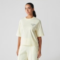 Camiseta Pressed Flowers New Balance Feminina OFF WHITE