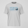 Camiseta Reimagined Graphic New Balance Masculina BRANCO