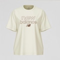 Camiseta Sport Graphic New Balance Feminina BRANCO