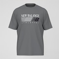 Camiseta Reimagined Graphic New Balance Masculina CINZA