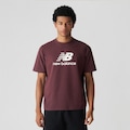 Camiseta Essentials New Balance Masculina ROXO