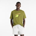 Camiseta Classic Tri Logo New Balance Masculina VERDE