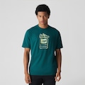 Camiseta Digitally Remastered Tv New Balance Masculina VERDE