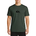 Camiseta Quiksilver Small Logo Masculina VERDE ESCURO