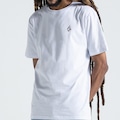 Camiseta Volcom Skidder Oversize Masculina BRANCO