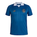 Camisa do Grêmio 2026 New Balance Comemorativa Masculina AZUL/BRANCO