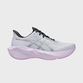 Tênis Feminino Asics Novablast 6 LiteShow CINZA/ROXO CLA