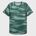 Camiseta Puma Run Velocity AOP Masculina VERDE