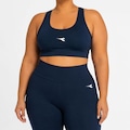 Opção de cor AZUL de Top Plus Size Diadora ICON Feminino