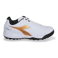 Opção de cor BRANCO/PRETO de Chuteira de Society Adulta Diadora Calcio II